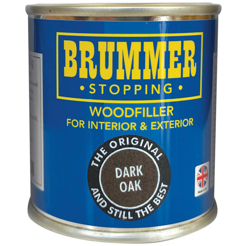 Brummer Wood Filler Dark Oak 250G