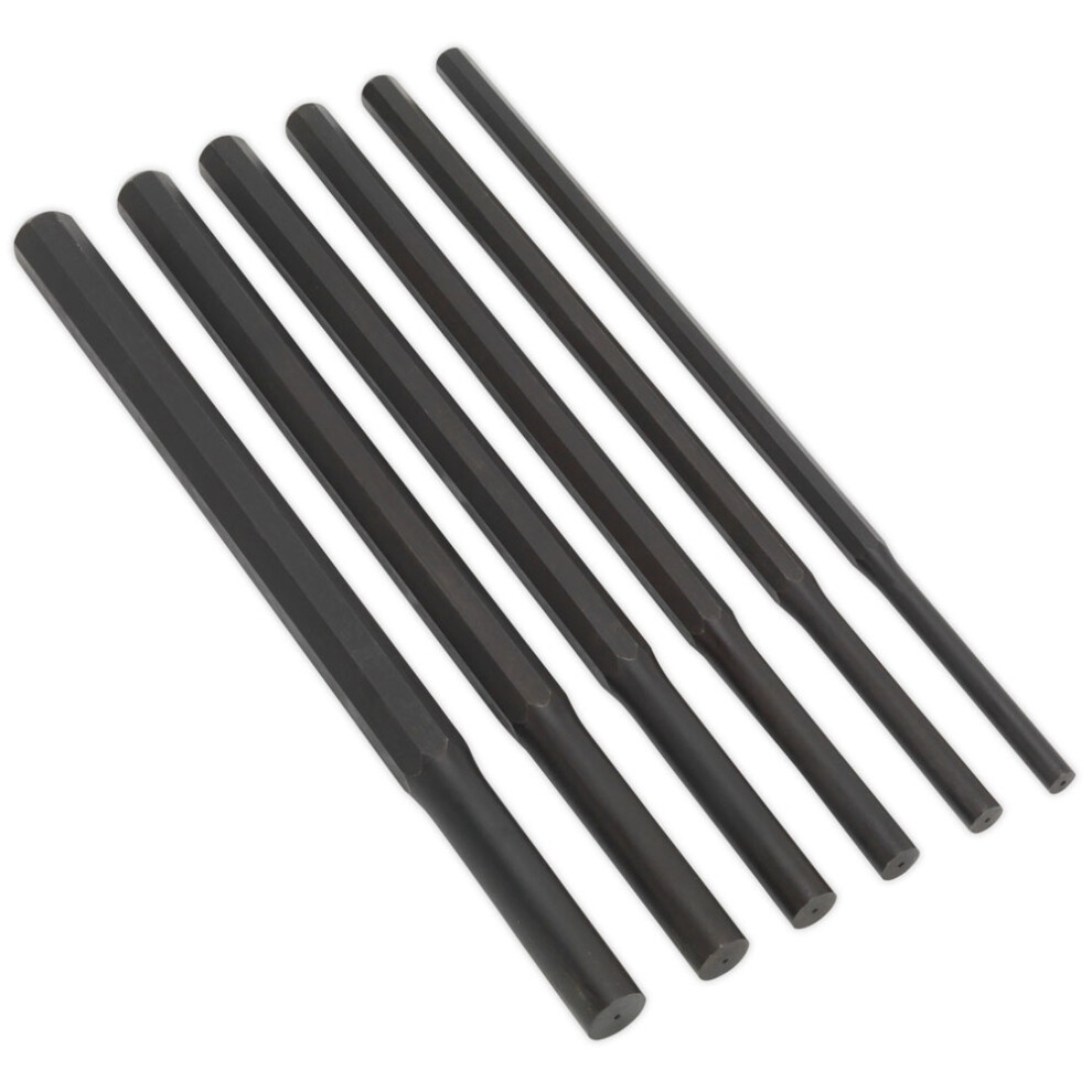 Parallel Pin Punch Set 6pc Heavy-Duty Metric