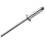 Rapid Rivets Standard Rivets Including Drill Bit, 4.8 x 16 mm, 5000382 - 100 Pieces 1