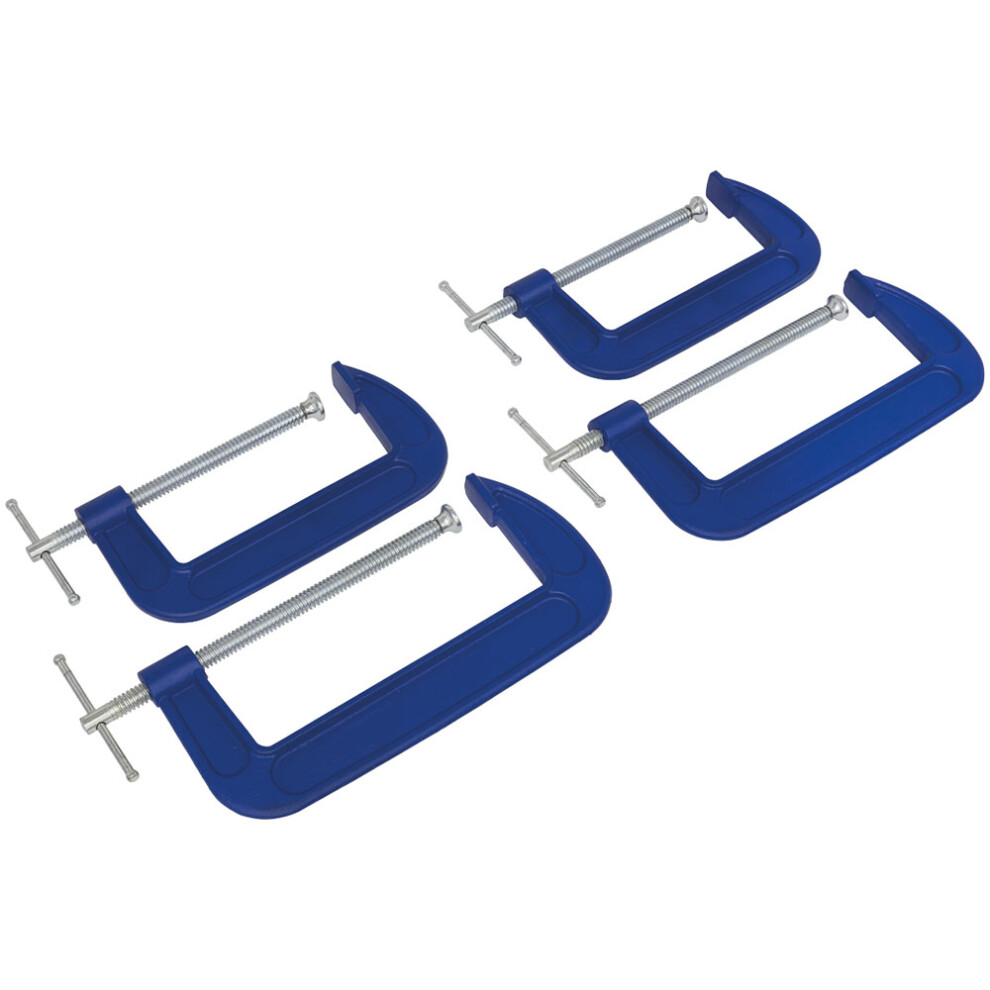 G-Clamp Set 150Mm & 200Mm 4Pc 5054630020063