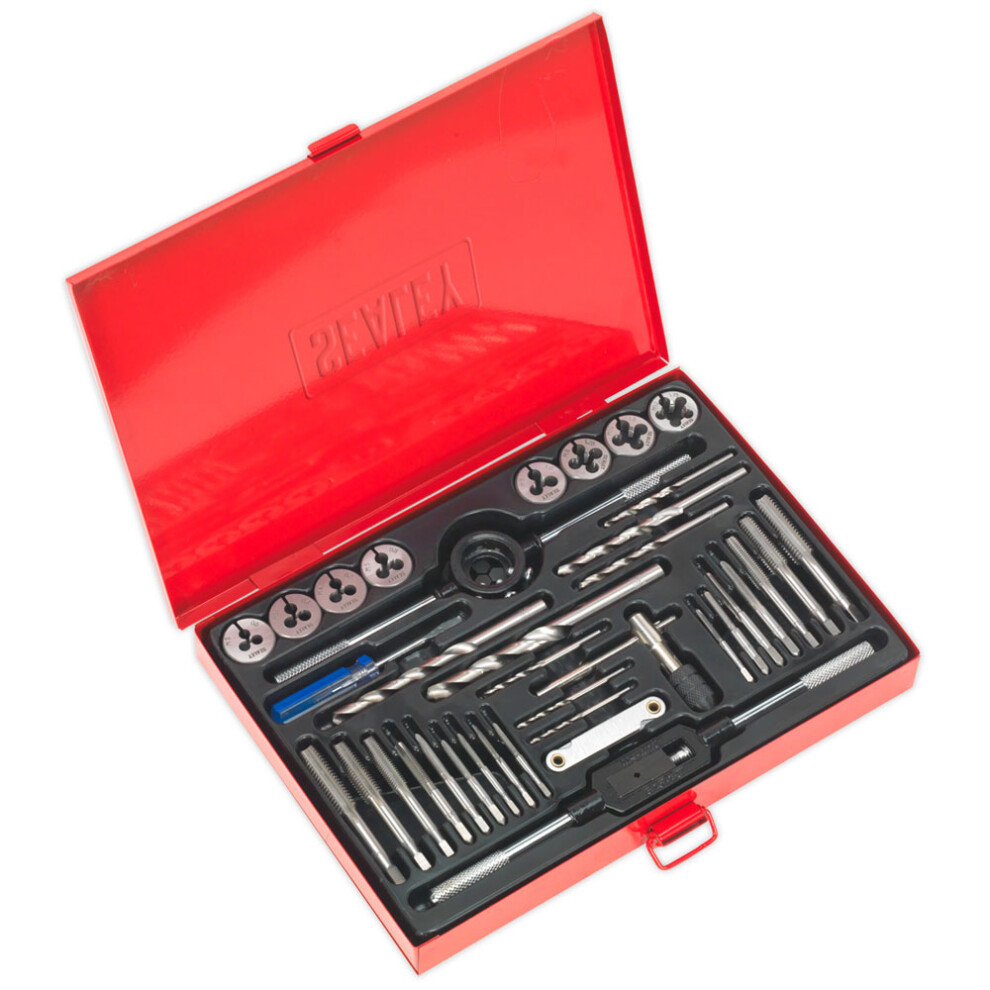 Tap & Die Set 37Pc Split Dies - Metric 5054511235821