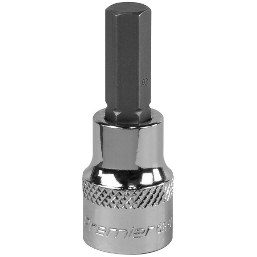 Sealey Sealey SBH011 Hex Socket Bit 8mm 3/8"Sq Drive