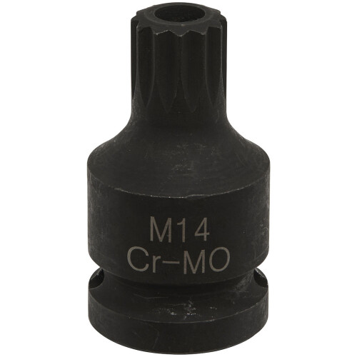 Sealey Sealey Brake Caliper Spline Bit Socket M14 1/2"Sq Drive VS0987