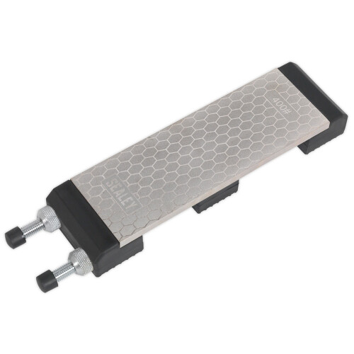 Sealey Sealey SCSS1 Combination Diamond Sharpening Whetstone with Adjustable Stone Holder