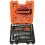 Bahco BAHCO Caixa de 138 peças de soquetes de 1/4" e 1/2" + chaves combinadas S138 1