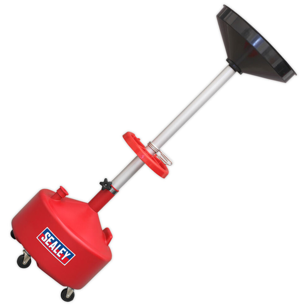 Mobile Oil Drainer 36L - Manual Discharge