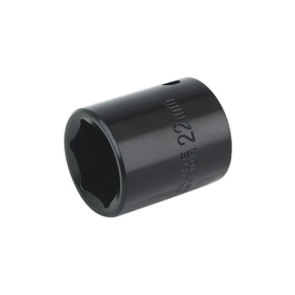 Impact Socket 22mm 1/2"Sq Drive