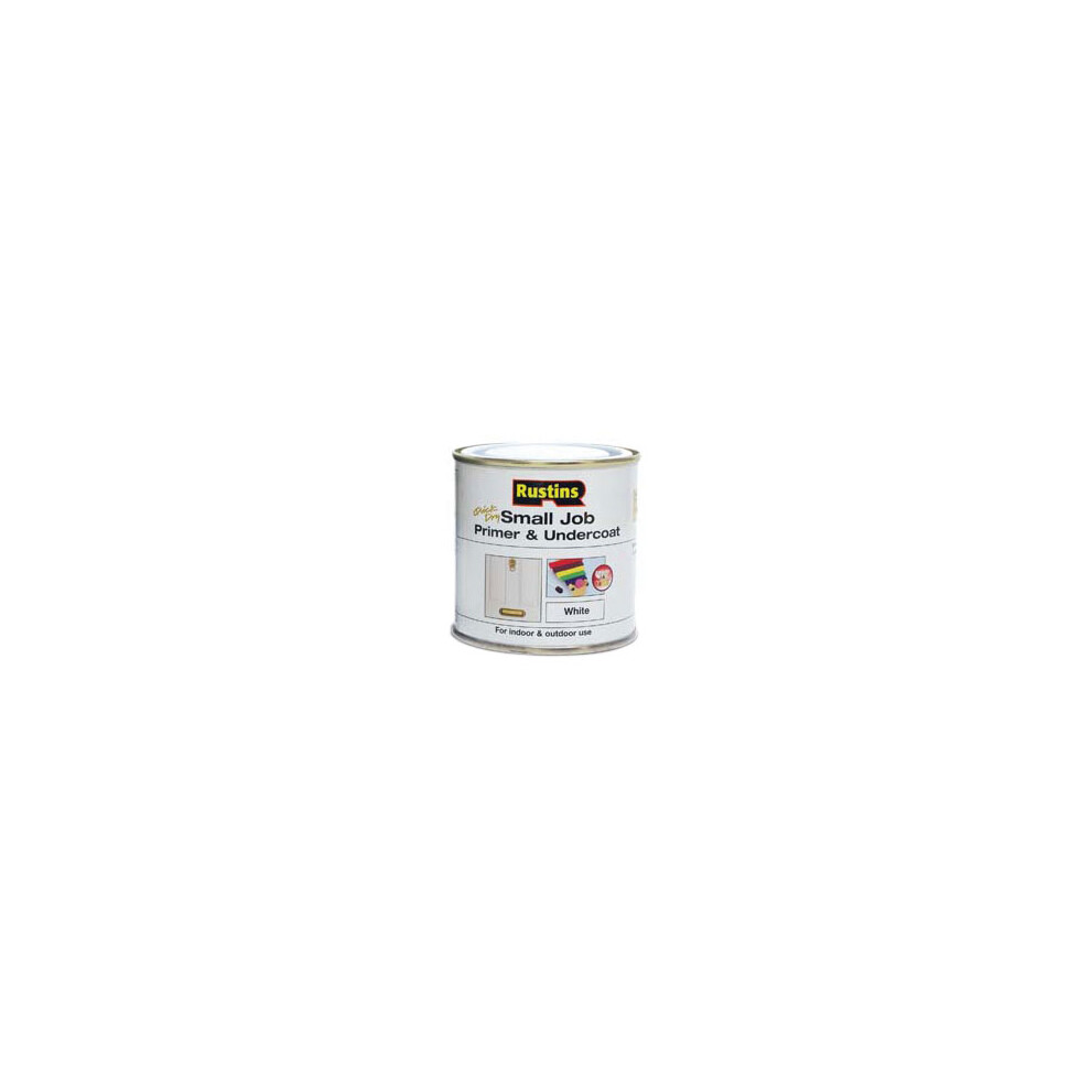 Rustins SWPU250 Small Job Primer / Undercoat White 250ml