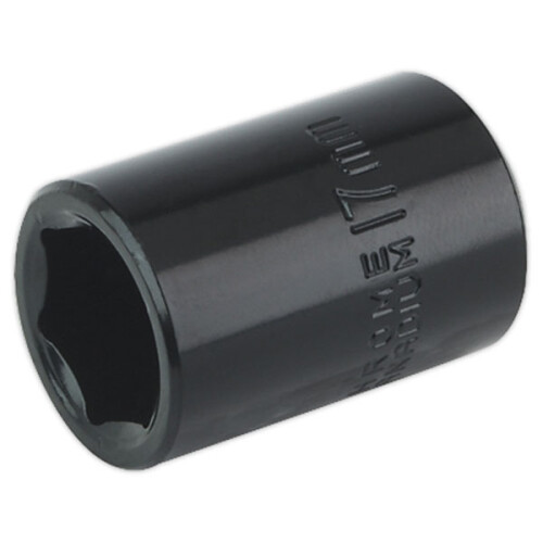 Sealey Impact Socket 17mm 1/2"Sq Drive