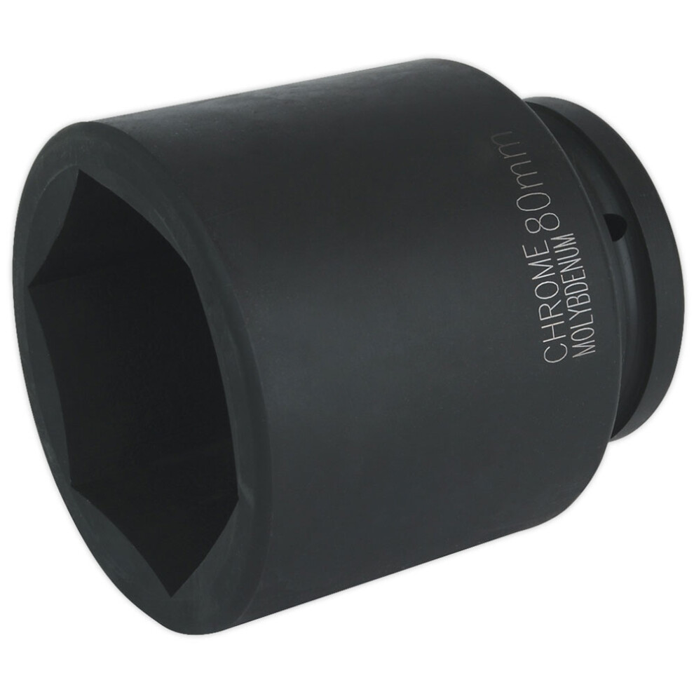 Impact Socket 80mm Deep 1"Sq Drive