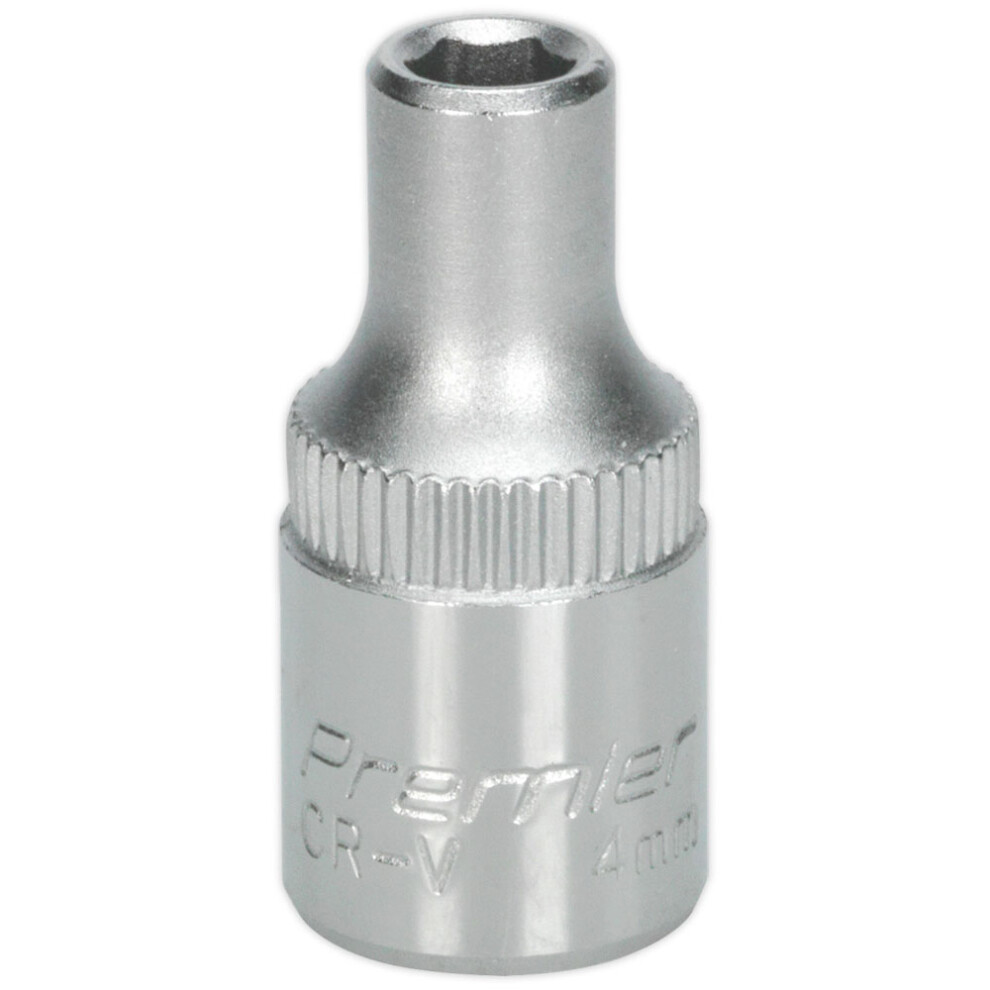 WallDrive® Socket 4mm 1/4"Sq Drive