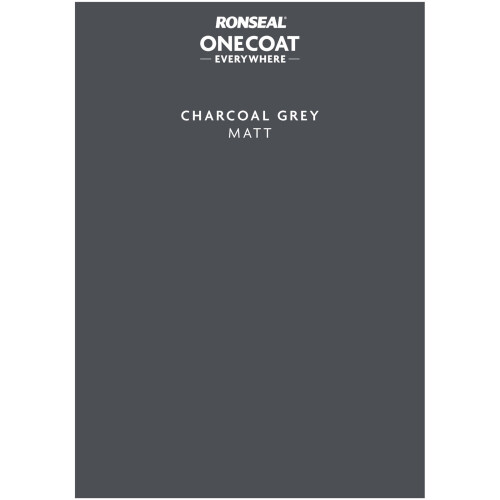 Ronseal (Charcoal Grey) Ronseal One Coat Everywhere Peel & Stick
