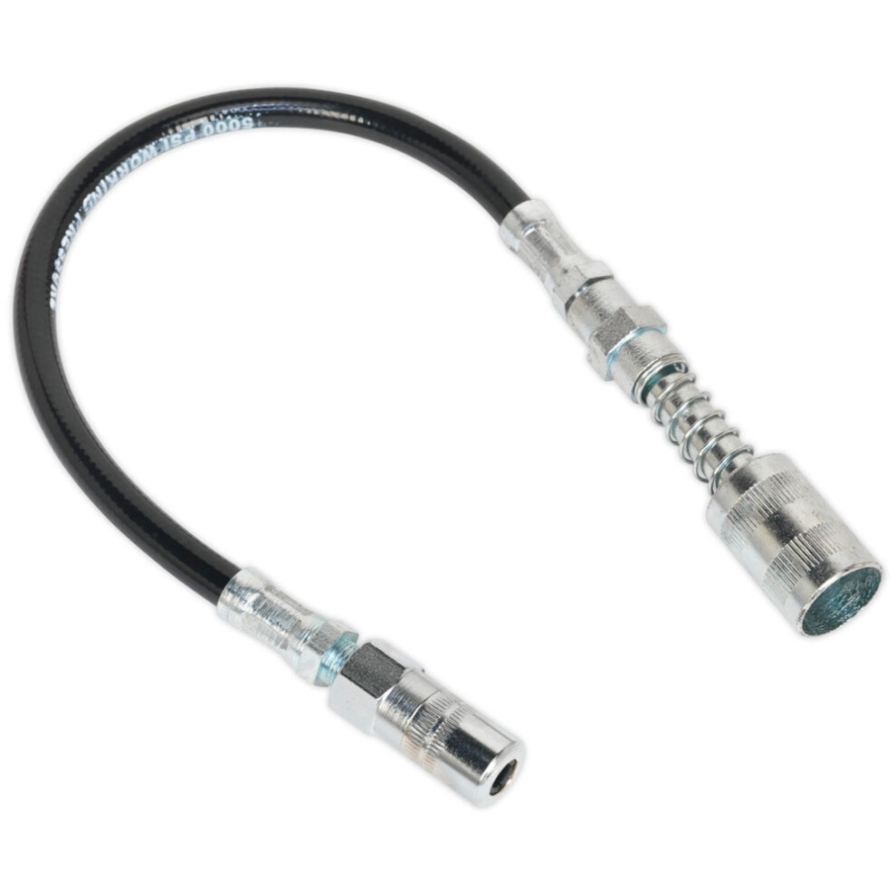 Rubber Delivery Hose with 4-Jaw Connector Flexible 300mm Quick Release Coupling