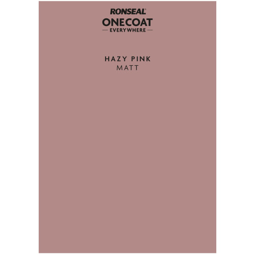 Ronseal (Hazy Pink) Ronseal One Coat Everywhere Peel & Stick