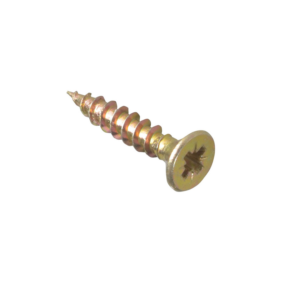 Forge MPS316Y Multi-Purpose Pozi Screw CSK ST ZYP 3.0 x 16mm Box of 200