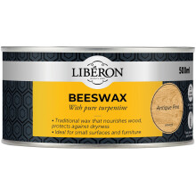 Liberon 126896 Beeswax Paste Antique Pine 500ml LIBBPAP500N