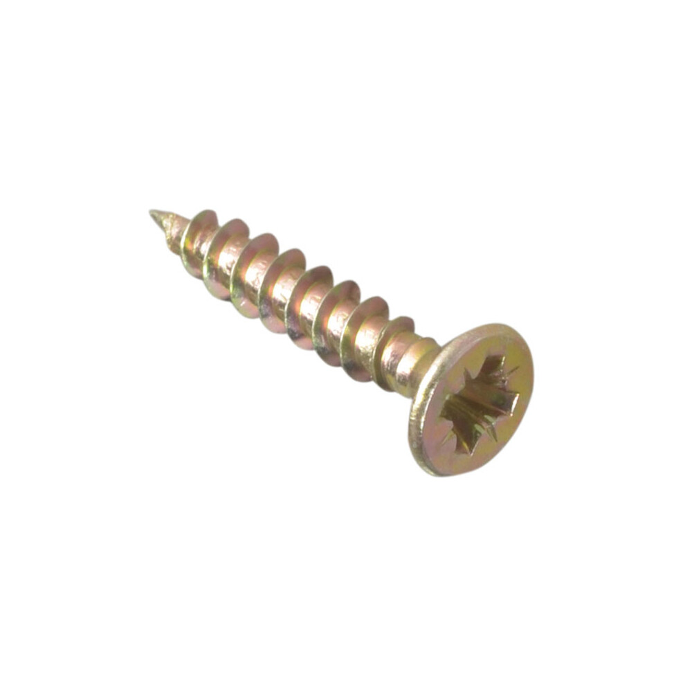 Forgefix Forge Mps3525y Multi-Purpose Pozi Screw Csk St Zyp 3.5 X 25Mm Box Of 200