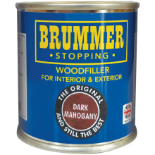 Brummer Wood Filler Dark Mahogany 700g - The Original And Still The Best