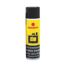 Hotspot Stove Paint Matt Black Aerosol 250ml