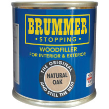 Brummer Wood Filler Natural Oak 700g - The Original And Still The Best