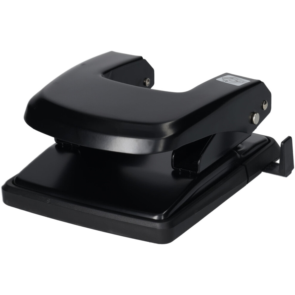 Rapid Centra Hp40 Metal 2 Hole Punch - Black