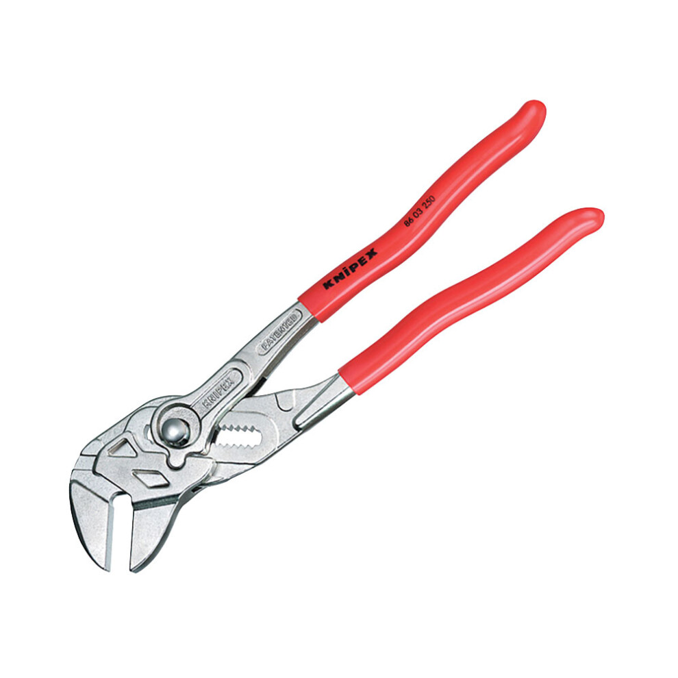 Knipex 86 03 250 SB Plier Wrench PVC Grip 250mm - 46mm Capacity
