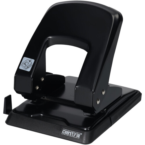 Rapid Centra HP40 Metal 2 Hole Punch - Black 2