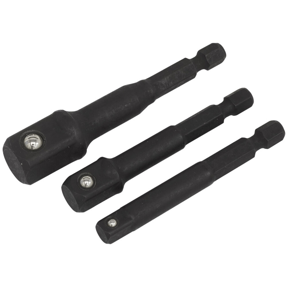 Sealey Impact Socket Adaptor Set 3Pc