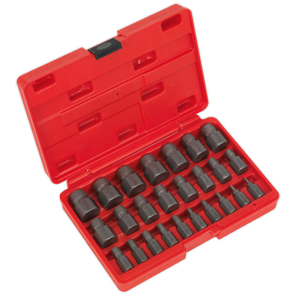 Multi-Spline Screw Extractor Set 25pc