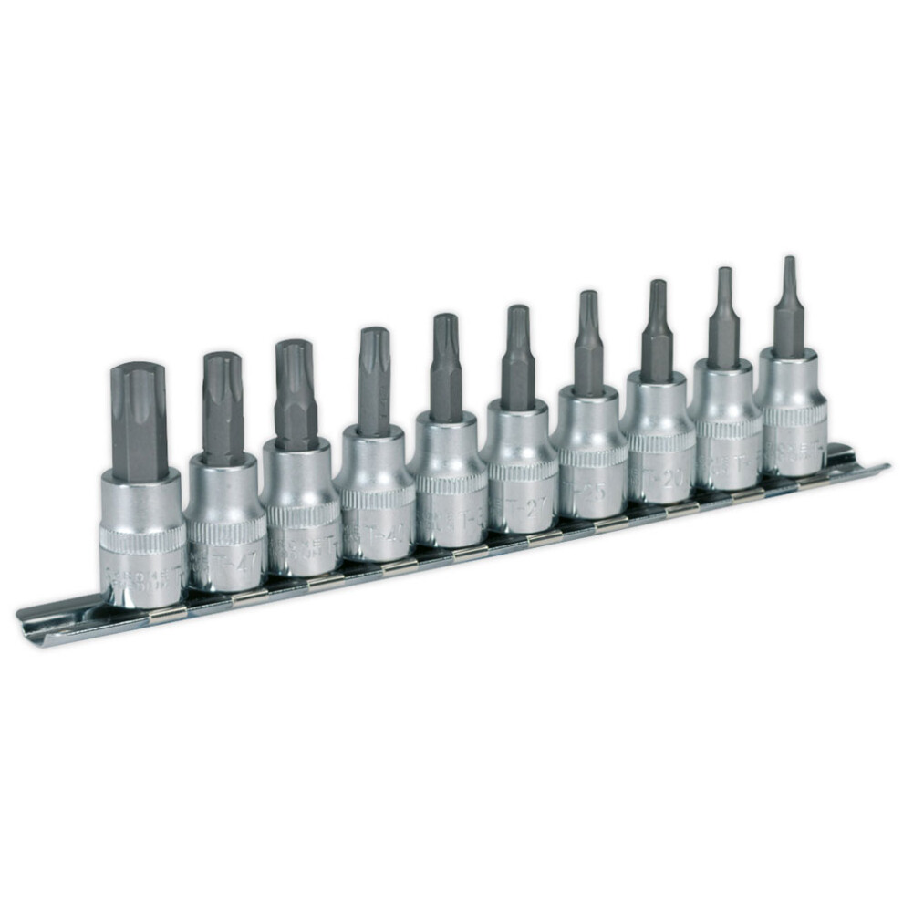 TRX-Star* Socket Bit Set 10pc 3/8"Sq Drive