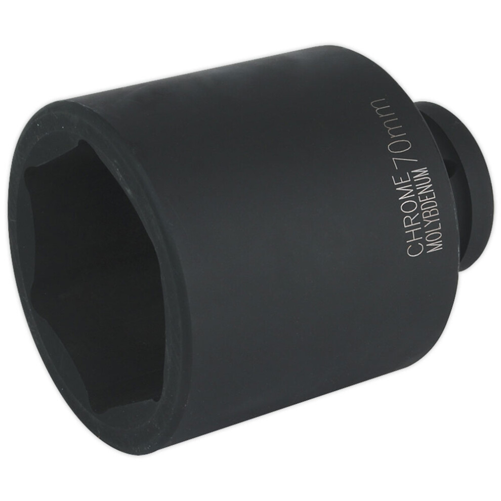 Sealey Impact Socket 70Mm Deep 1"Sq Drive