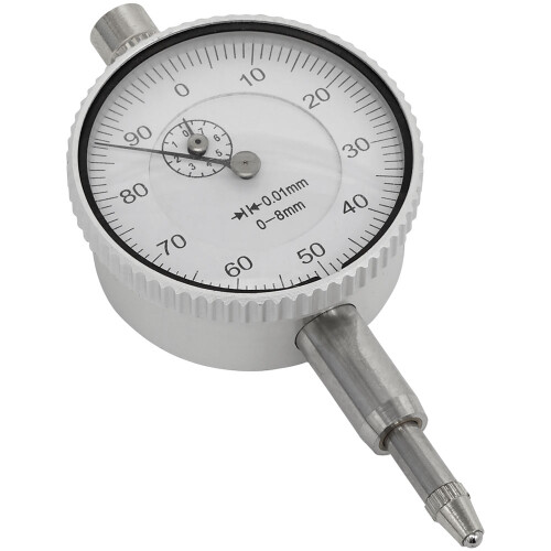 Sealey Dial Gauge Metric 8mm Deflection