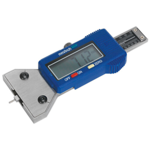 Sealey Digital Tyre Tread Depth Gauge - Pin Tip