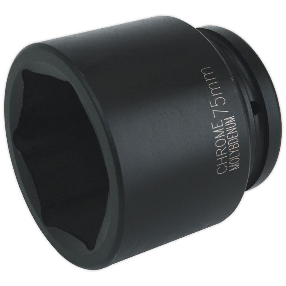 Sealey Impact Socket 75Mm 1"Sq Drive