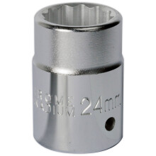 WallDrive® Socket 24mm 3/4"Sq Drive