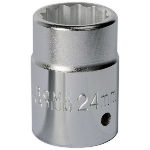 Sealey WallDrive® Socket 24mm 3/4"Sq Drive