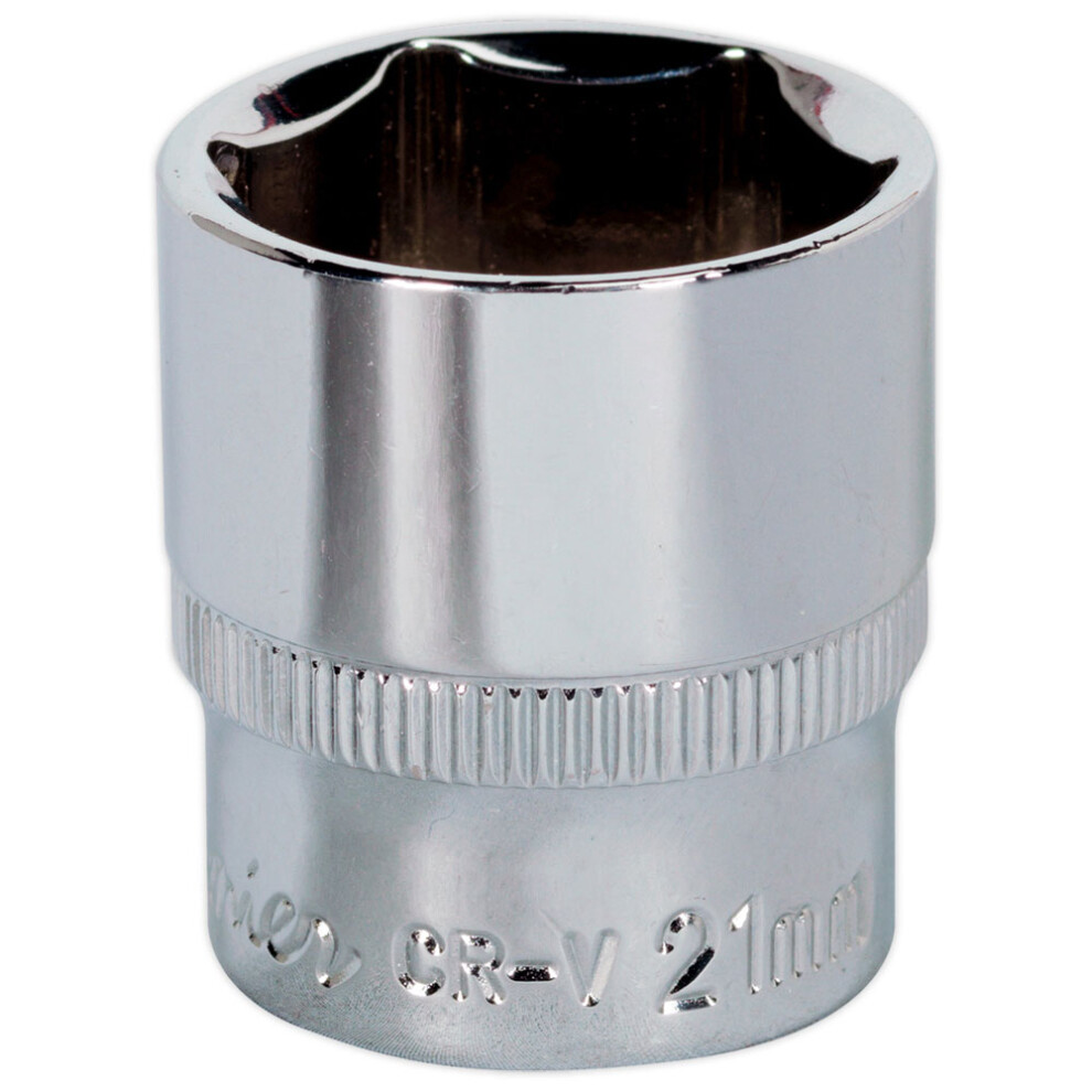 WallDrive® Socket 21mm 3/8"Sq Drive Fully Polished