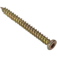 Forgefix 10CFS72 Concrete Frame Screw Torx Thread ZYP 7.5 x 72mm Bag 10