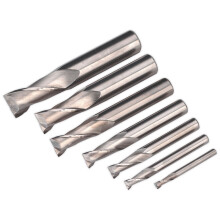 HSS End Mill Set Ø4-16mm 2 Flute