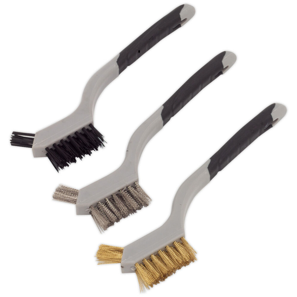 Wire Brush Set 3pc Miniature
