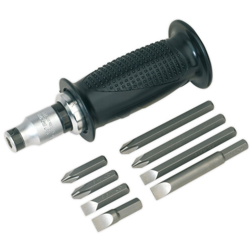 Sealey Impact Driver Set 10pc Protection Grip
