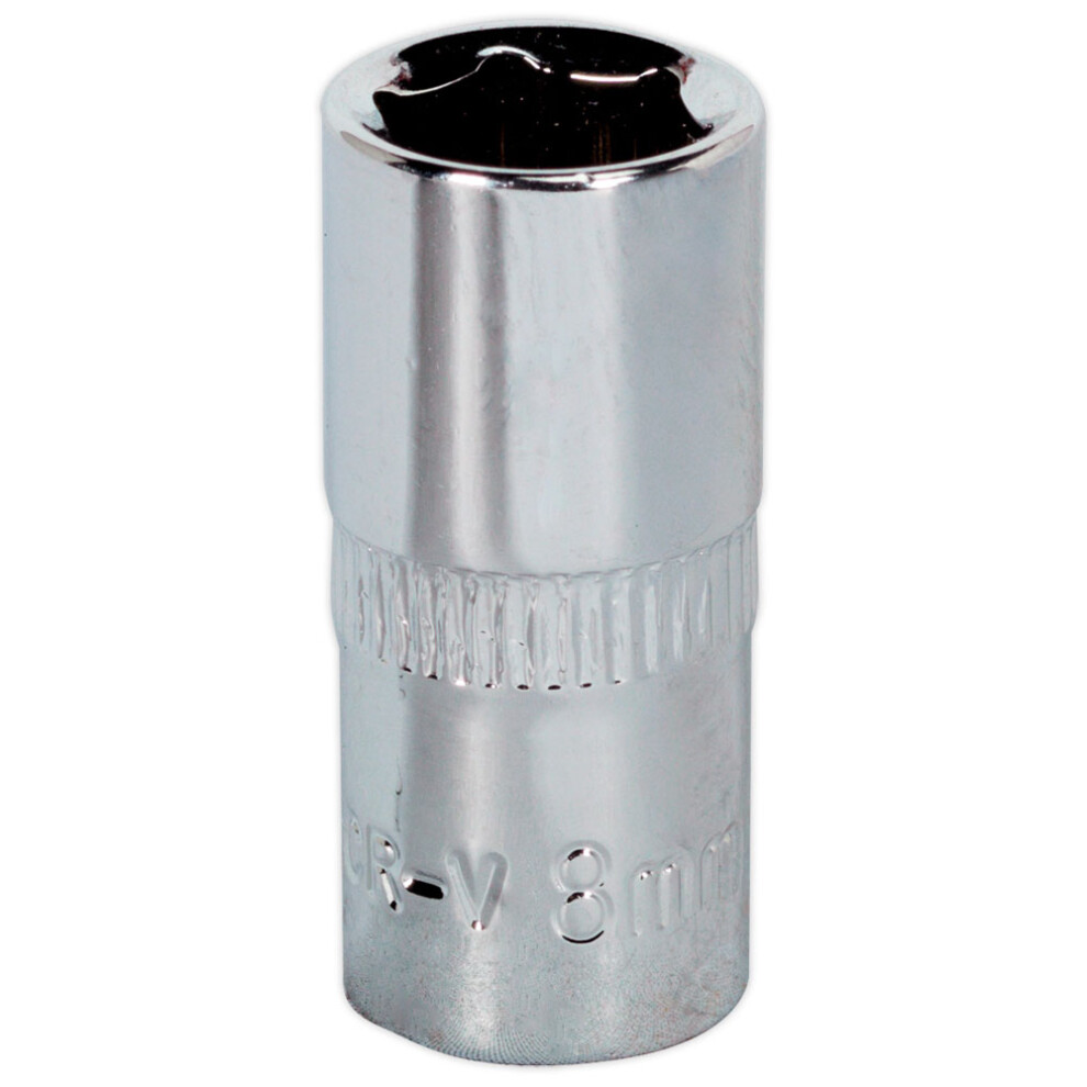 B&Q - Walldrive Socket 8mm 1/4" Square Drive Fully Polished Finish Tool Sp1408 - Image 11