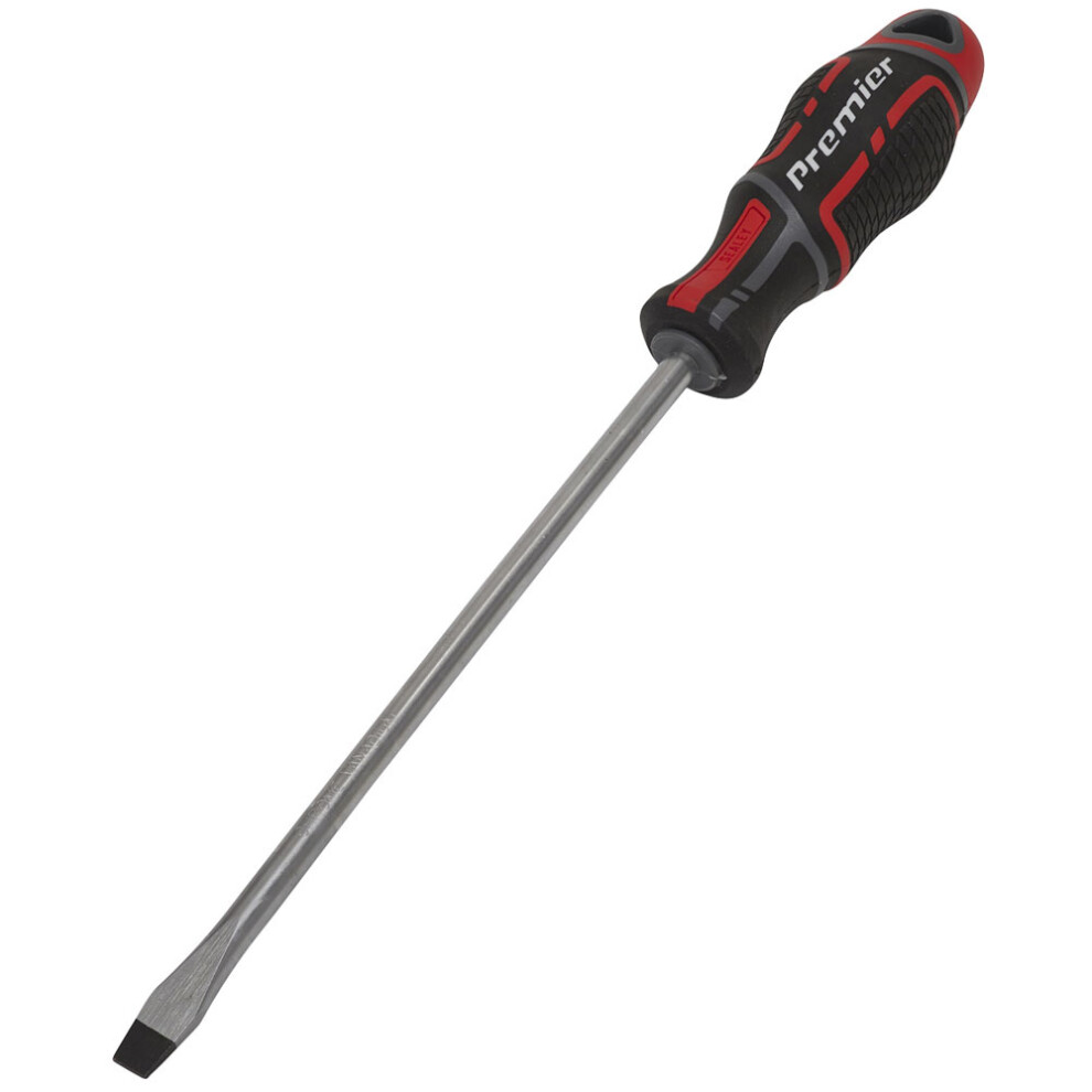 Sealey Screwdriver Slotted 8 X 200Mm Gripmax®