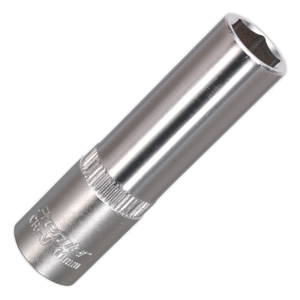 Sealey Walldrive® Socket 11Mm Deep 3/8"Sq Drive