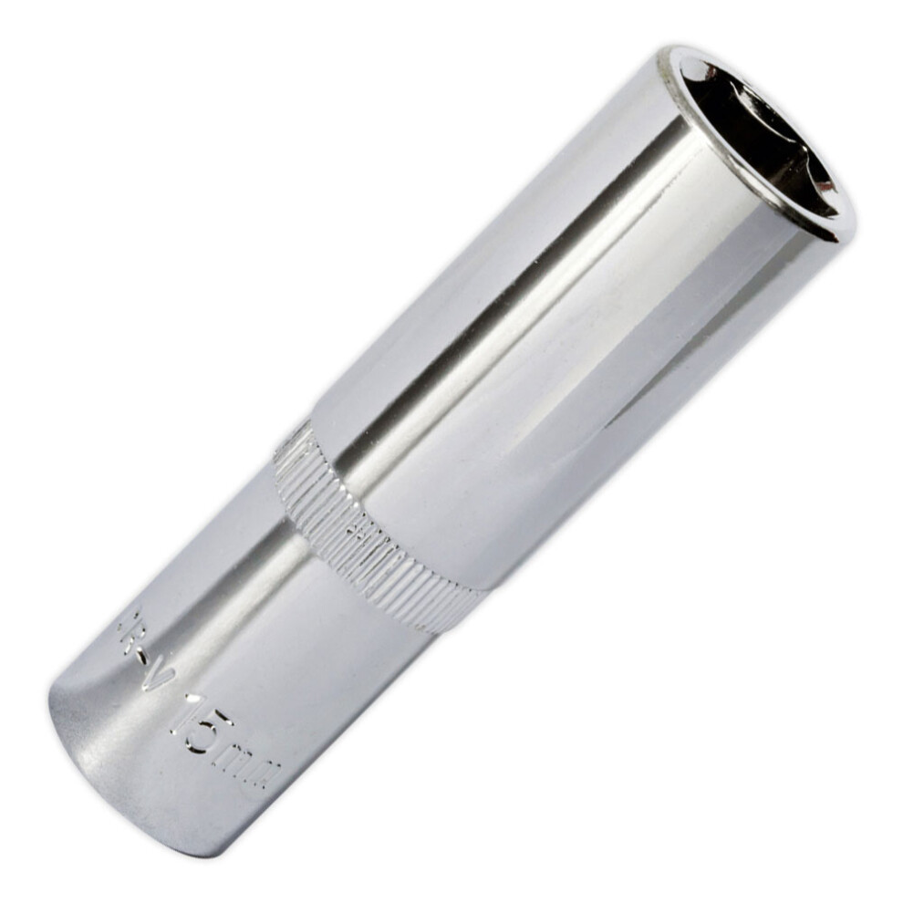 WallDrive® Socket 15mm Deep 1/2"Sq Drive Fully Polished