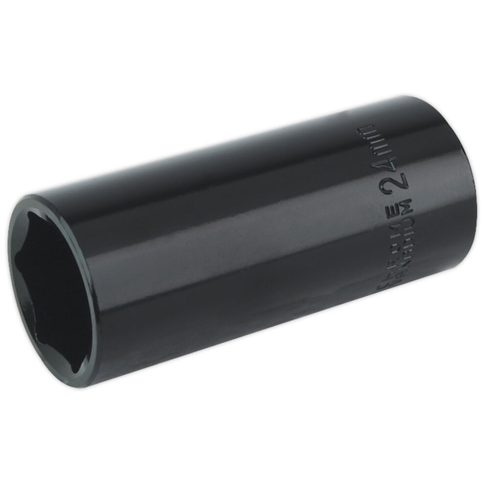 Impact Socket 24Mm Deep 1/2"Sq Drive 5024209740210