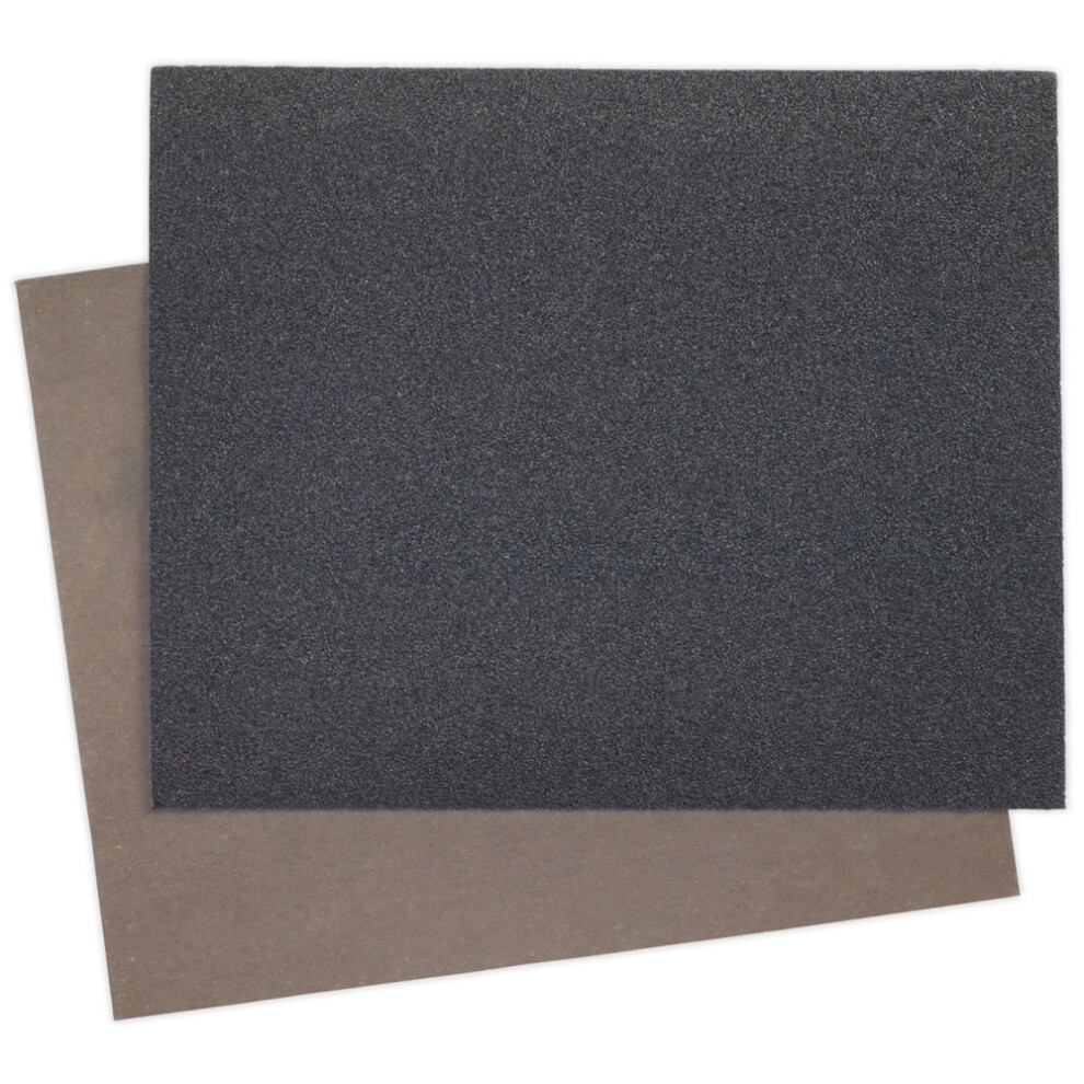 Sealey Wd23281500 Wet & Dry Paper 230 X 280Mm 1500Grit Pack Of 25 Brown