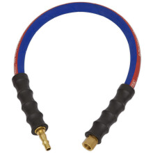 Air Leader Hose 600mm x Ø8mm with Tailpiece & 1/4"BSP Union