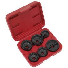 Oil Filter Cap Wrench Set 6pc