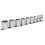 Sealey Socket Set 9pc 1/2"Sq Drive Whitworth 1